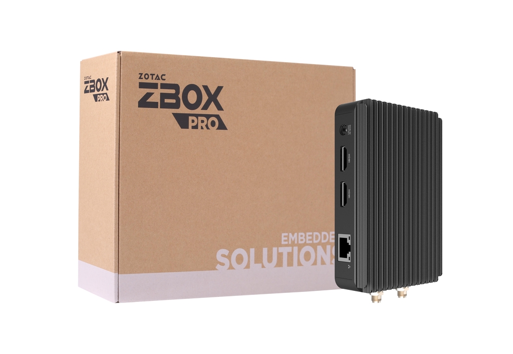 PI339 zBox Fanless Pico - N100 Quad Core - Dual Display - Octek
